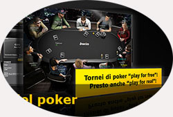 Entra nella poker room